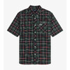 FRED PERRY Tartan Short Sleeve Shirt M1741画像