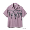 STAR OF HOLLYWOOD Lot No. SH39705 / HOPSACK RAYON OPEN SHIRT &ldquo;SHRUNKEN HEAD&rdquo;画像