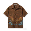 STAR OF HOLLYWOOD Lot No. SH39720 / DOBBY COTTON OPEN SHIRT &ldquo;LEOPARD&rdquo;画像