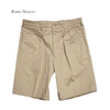 BARRY BRICKEN SPORTS CRAMERTON TWILL 2 PLEATED SHORTS画像