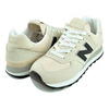 new balance U574BBG BISQUE BLACK WHITE画像