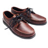 QUODDY #501782 BLUCHER MOCCASIN pebbled brown画像