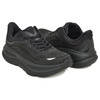 HOKA WOMEN'S BONDI 9 WIDE BLACK / BLACK 1162014-BBLC画像