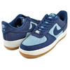 NIKE AIR FORCE 1 07 LV8 navy/navy-worn blue IR0951-400画像