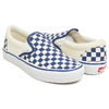 VANS SKATE SLIP-ON BLUE CHECKERBOARD VN000EG59Y0画像