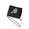 Subciety Logo plate leather wallet 155-87258画像