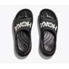 HOKA ORA ATHLETIC SLIDE BLACK/WHITE 1155154-BWHT画像