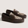 VANS 2-EYELET BOAT SHOE PONY HAIR DARK BROWN VN000Z96DRB画像