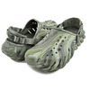 crocs ECHO MARBLED CLOG DUSTY OLIVE 208454-3N4画像