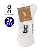 On Logo Sock High 3P White 2UF10310069画像