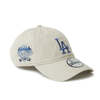 NEW ERA 9TWENTY MLB Side Patch ロサンゼルス・ドジャース ストーン 14745082画像