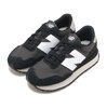 new balance W23731P RETRO BLACK/SILVER画像