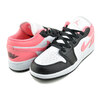NIKE AIR JORDAN 1 LOW(GS) blk/pink gaze-wht 553560-025画像