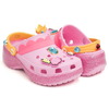 crocs PRINCESS PEACH CLASSIC PLATFORM CLOG MULTI 212137-90H画像
