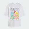 adidas ORIGINALS CARE BEARS OVERSIZE TEE WHITE KR1480画像