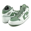 NIKE AIR JORDAN 1 MID summit wht/vintage lichen DQ8426-107画像
