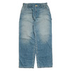 BURGUS PLUS Work painter pants 11oz Denim - Light Used 560-10画像