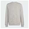 adidas Originals TREFOIL ESSENTIALS CREW FRENCH TERRY Medium Grey Heather KT2453画像