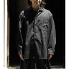 NONNOTTE Super 140's Shadow Jacquard - Bird Plaid Dormeuse Shirt N-26A-013画像