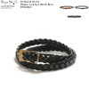 BURGUS PLUS 20mm Leather Mesh Belt BP26801画像