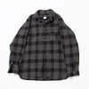 THE CORONA UTILITY W.C.W SHIRT PULLOVER / Black &times; White CS005-26-05-M画像