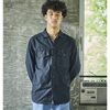 orslow 03-8045 US ARMY SHIRT UNISEX BLACK 03-8045-J61画像
