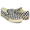 VANS CLASSIC SLIP-ON CHECKERBOARD BLACK / MARSHMALLOW VN000DAH1KP画像