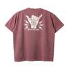 BARNS Pigment Dye "G.O.A.T." S/S T-shirt HANG LOOSE BR-26313画像