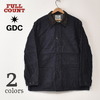 FULLCOUNT &times; GDC Leather Collar Denim Chore Jacket 9.5oz GFC2001画像
