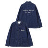 AVIREX NAVAL COLLECTION M-43 DENIM SHAWL COLLAR JACKET 7836252019画像