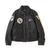 AVIREX NAVAL COLLECTION M-421A LEATHER JACKET 7836250015画像