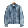 Maison Margiela ZIPPED DENIM JACKET S50AM0690-M30021画像
