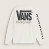 VANS RACING LS TEE MARSHMALLOW VN000X2BFS8画像