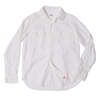 UES Herringbone Double Gauze Shirt White 502604画像