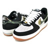 NIKE AIR FORCE 1 LOW RETRO wht/blk-gum med brown HQ1967-100画像