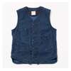 Soundman Working Waist coat Marcy Black Indigo 3760-651C画像