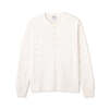 AVIREX HONEYCOMB WAFFLE L/S HENRY NECK T-SHIRT 7836230026画像
