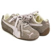 PUMA SPEEDCAT BRUSHED LUXE WNS MOUSE GRAY - GUM 407672-01画像