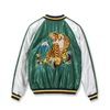 TAILOR TOYO Lot No. TT15972-145 / Early 1950s Style Acetate Souvenir Jacket &ldquo;ROARING TIGER&rdquo; &times; &ldquo;EAGLE&rdquo;画像