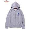 COOKMAN Zip Hoodie Chef Hat LA Heather Gray 231-63161画像