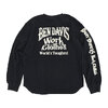 BEN DAVIS Big Waffle Graphic L/S Crew 1050-26780039画像