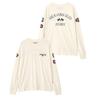 AVIREXA.A.R.C FADED EMB. L/S T-SHIRT 7836230037画像