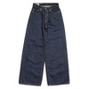 ONI DENIM Ladies Super Wide Straight 12oz Indigo Selvedge Denim ONI-L72212Z画像