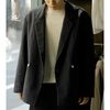 AXIS Moleskin Needle-Punched Fleece DOUBLE BRESTED JACKET JK001-26AW画像