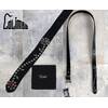 COLIMBO HUNTING GOODS END ONLY JEWEL STUDDED LEATHER BELT 27mm Flower Pattern ZB-0705画像