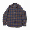 CORONA CS001 - NAVY 1POCKET SHIRT / Navy &times; Green CS001-26-03画像