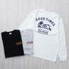 The Endless Summer TES GOOD TIME FLOCK PT LONG SLEEVE T-SHIRT 267743120312画像