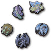 crocs JIBBITZ CHARMS YUGIOH MONSTERS 5 PCK 10019708画像