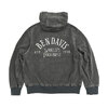 BEN DAVIS FADED TWILL ZIP HOODIE JACKET 1230-26780005画像