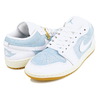 NIKE WMNS AIR JORDAN 1 LOW SE worn blu/wht HQ2004-400画像